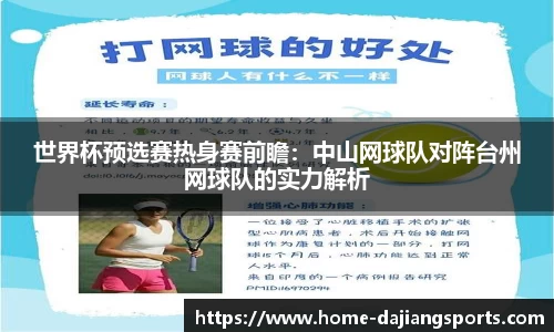 世界杯预选赛热身赛前瞻:中山网球队对阵台州网球队的实力解析